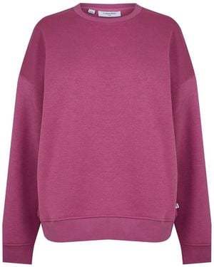 Calvin Klein Crew Sweatshirt - Purple