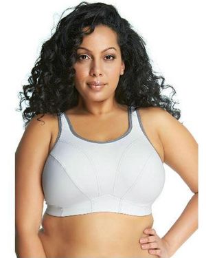 Goddess Sport Fitness Bra - White