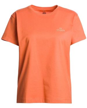 Parajumpers Logo Canyon Sunset T-Shirt - Orange
