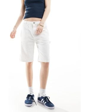 Sixth June Longer Legnth Carpenter Short - White