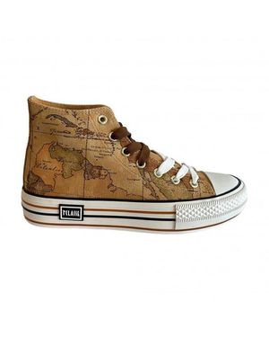 Alviero Martini 1A Classe Prima Print Trainers - White