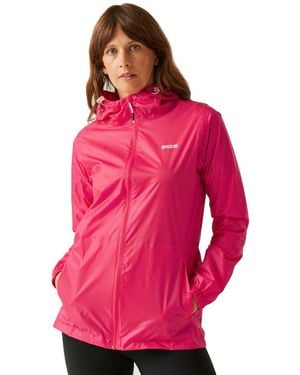 Regatta Ladies Pack It Jacket Iii Waterproof Durable - Red