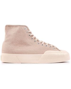 Superga Artifact 2433 Salt Pepper Trainers - Natural