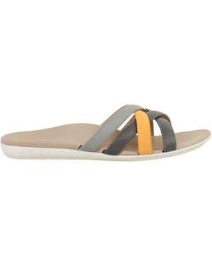 Vionic Dava Sliders Leather - Grey