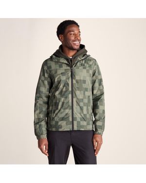 TOG24 Craven Waterproof Packaway Jacket - Green
