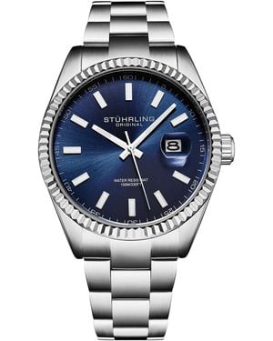 Stuhrling Vanguard 4069 Quartz 42Mm - Metallic