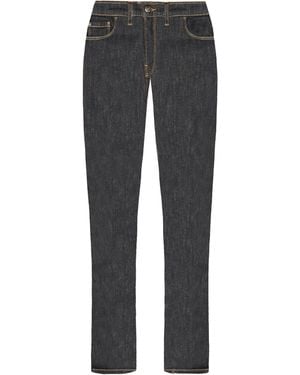 Armani Emporio J20 Skinny Fit Hoge Taille Dames Jeans - Grijs