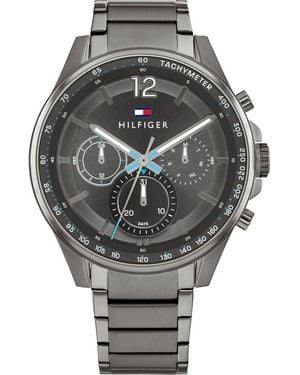 Tommy Hilfiger Max Watch 1791975 Stainless Steel - Grey