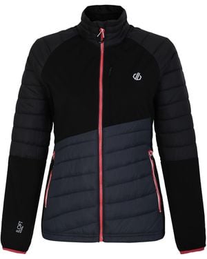 Dare 2b Ladies Lexan Hybrid Jacket /Ebony) - Black