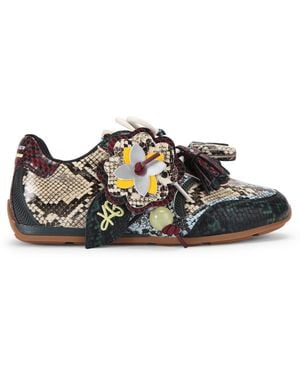 KG by Kurt Geiger Leather Lennon Trainers - Black