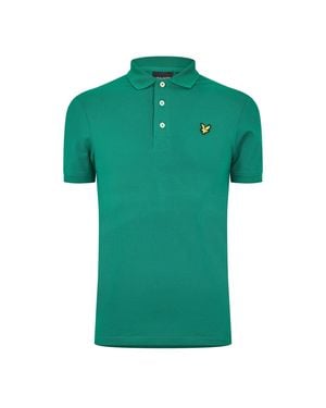 Lyle & Scott And Cotton Polo Shirt - Green