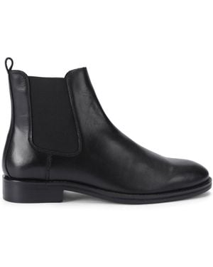 KG by Kurt Geiger Leather Duke Boots - Black