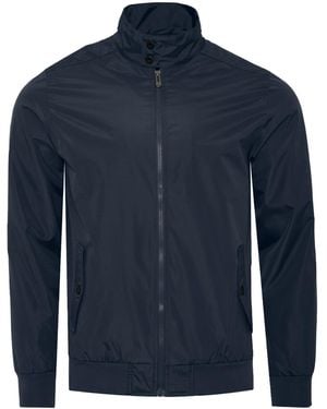 Soulstar Soul Star Harrington Bomber Jacket - Blue