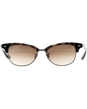 Ray-Ban Ray Ban Clubmaster Zonnebril - Bruin