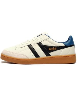 Gola Classics Contact Leather Trainers - Black