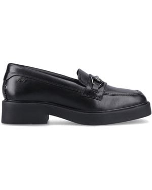 Pod Maple Leather Loafers - Black