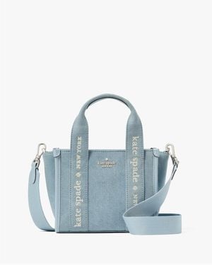 Kate Spade Kip Denim Mini Tote - Blue