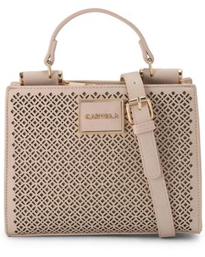 Carvela Kurt Geiger Jessica Laser Mini Bag - Grey