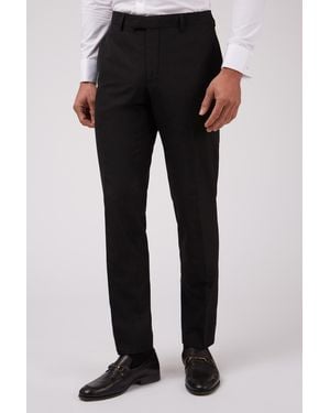 Limehaus Tailored Fit Trousers - Black
