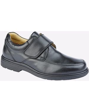 Roamer Union Leather Shoes Wide Fit - Grey