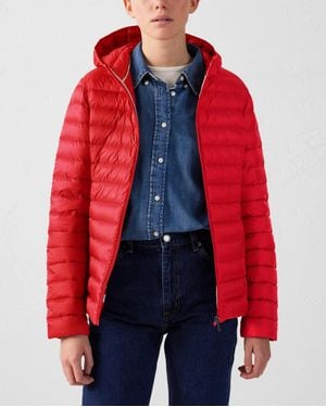 J.O.T.T Cloe Noos Down Hooded Jacket - Red
