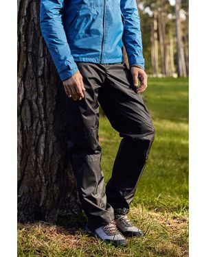 Mountain Warehouse 'Spray' Overtrousers With Taped Seams Waterproof Trousers - Blue