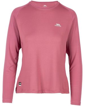 Trespass Ladies Ivana Base Layer Top (Rose) - Pink
