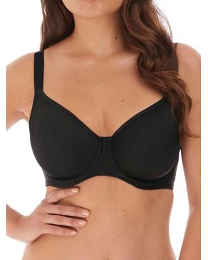 Fantasie Smoothing Moulded Balcony Bra - Black