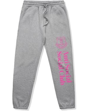 ANTI SOCIAL SOCIAL CLUB Anti Social Club Assc X Everton Fc Toffees Joggers - Grey