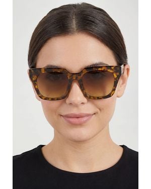 Boohoo Oversized Square Sunglasses - Black