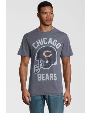 Nfl Regular Fit Text Graphic T-Shirt - Blue