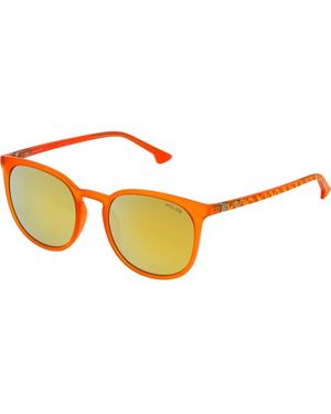 Police Spl343M52M03G 52 Sunglasses - Orange