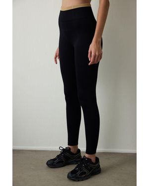 Penti Ankle-Length Slim Fit Tights - Black