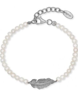 Engelsrufer Erb-Glory-Feder Ladies Bracelet - White
