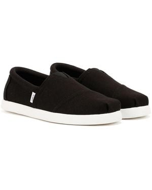 TOMS Alp Fwd Canvas Espadrilles - Black