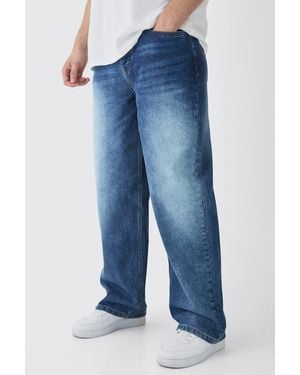 BoohooMAN Tall Relaxed Fit Jeans - Blue