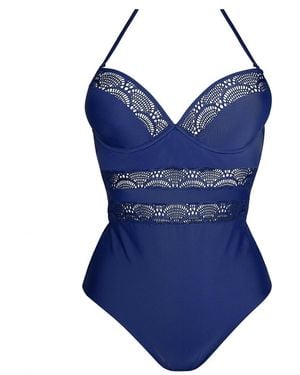 Ultimo Omg Lace Swimsuit - Blue