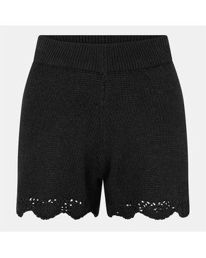 Vero Moda Rene Woven Tracksuit Shorts - Black