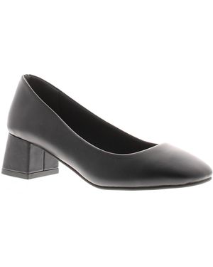 Comfisole Court Shoes Dianne Slip On - Black