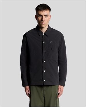 Lyle & Scott And Overshirt - Black