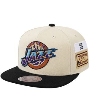 Mitchell & Ness Nba Utah Jazz Vintage Jockey Off Cap - Blue
