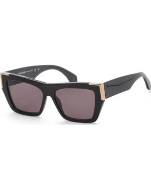 Palm Angels Hollywood 55Mm Oval Sunglasses Peri099F24Pla0011007 - Black