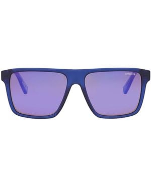 Superdry Rectangle Matte Crystal Cobalt Sds-5046 - Purple