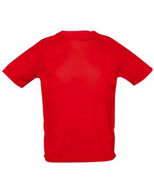 Sol's Sporty Short Sleeve Performance T-Shirt - Red