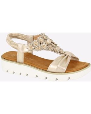 Cipriata Salvia Sandal - Metallic