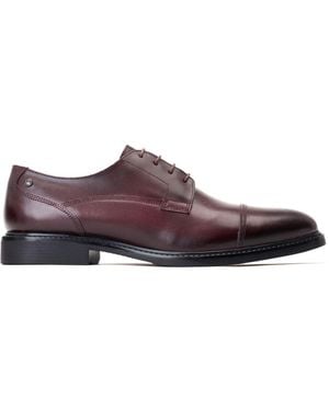 Base London Magnus Leather Shoes - Brown