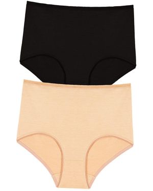 Penti 2-Pack Mid-Waist Hipster Briefs - Black