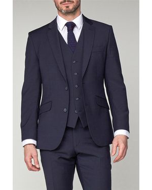 Scott Long Sleeve Regular Fit Suit Jacket - Blue