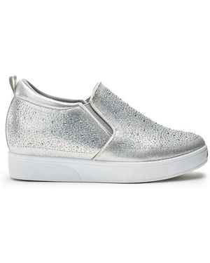 b.soleful Liila Trainers Textile - White