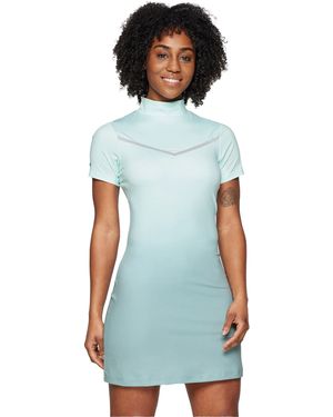 Ellesse Rosalo Ombre T-Shirt Jurk (Lichtgroen) - Blauw